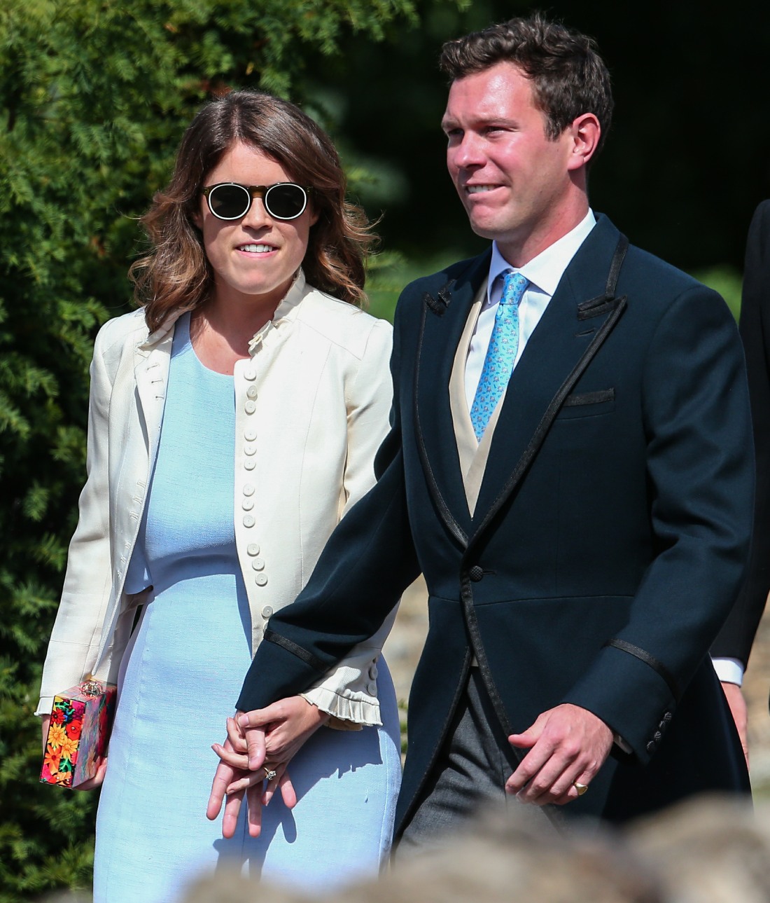 The wedding of Charlie Van Straubenzee and Daisy Jenks at St. Mary the Virgin Church in Frensham