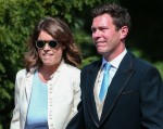 The wedding of Charlie Van Straubenzee and Daisy Jenks at St. Mary the Virgin Church in Frensham