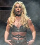 Britney Spears performs at Scarborough Open Air Theatre