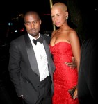 Kanye West and Amber Rose