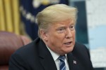 United States President Donald J. Trump participates in a briefing on Hurricane Florence at The White House