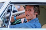 Brad Pitt and Leonardo DiCaprio back in their car on the set of 'Once Upon a Time in Hollywood'