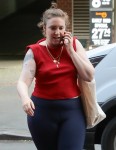 Lena Dunham out and about in New York City