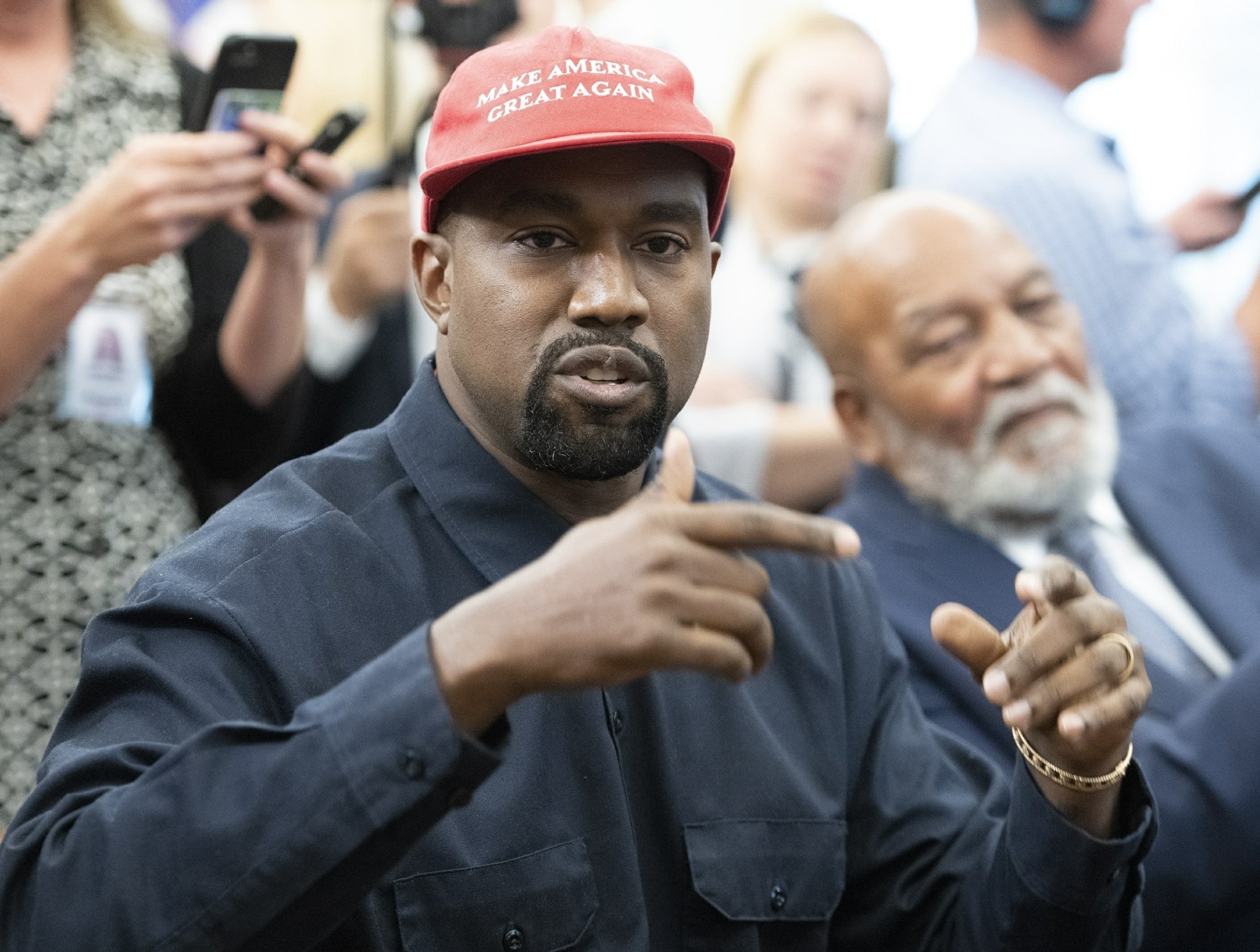 President Donald J. Trump meets Kanye West!