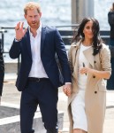 Prince Harry and pregnant Meghan Markle step out in Sydney