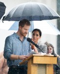 The Duke and Duchess of Sussex arrive in Dubbo, and so does the rain!