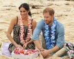 The Duke & Duchess of Sussex Visit Bondi Beach on their tour of Australia