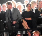 Prince Harry and pregnant Meghan Markle at the Invictus Games Opening Ceremony