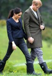 Prince Harry and Meghan Markle attend a dedication toThe Queen's Commonwealth Canopy