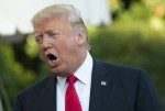 United States President Donald J. Trump departs The White House in Washington, DC, headed to West Virginia to attend political events