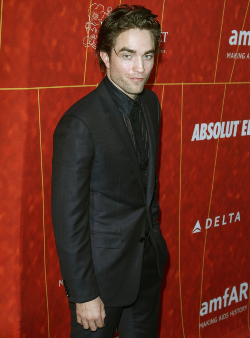 Robert Pattinson attends The the amFAR Gala in Los Angeles