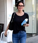 Courteney Cox leaves My Secret Skincare clinic