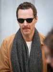 Benedict Cumberbatch leaving BBC Radio Two Studios after promoting his new film 'The Grinch' - London