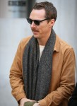 Benedict Cumberbatch leaving BBC Radio Two Studios after promoting his new film 'The Grinch' - London