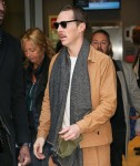 Benedict Cumberbatch leaving BBC Radio Two Studios after promoting his new film 'The Grinch' - London