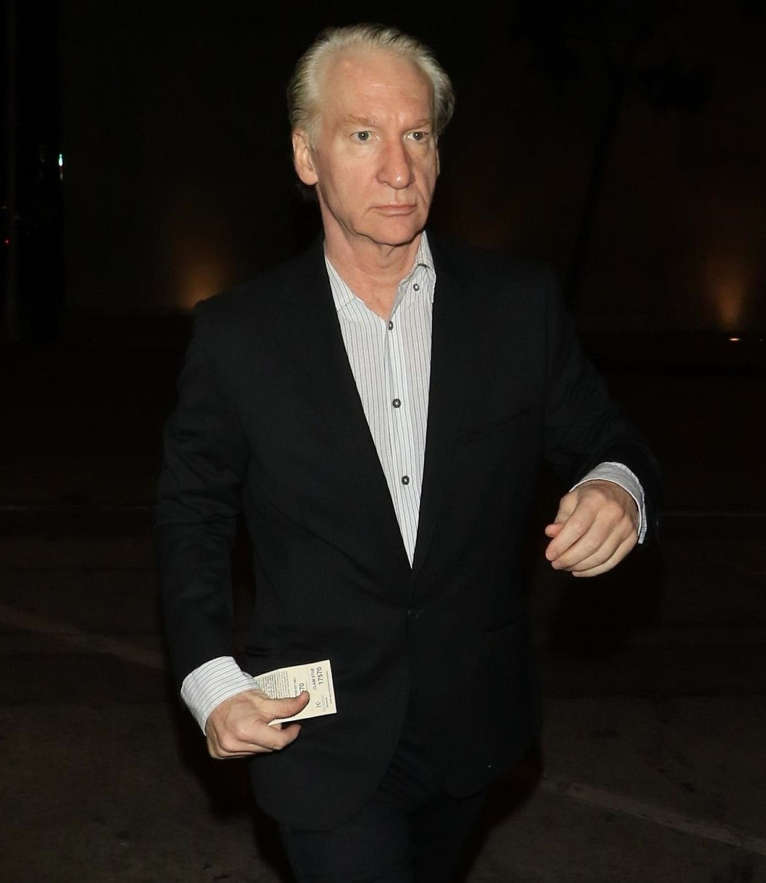 Bill Maher enjoys a night out at Craig's in West Hollywood