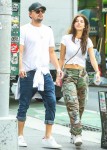 Leonardo DiCaprio hangs out with girlfriend Camila Morrone in the West Village