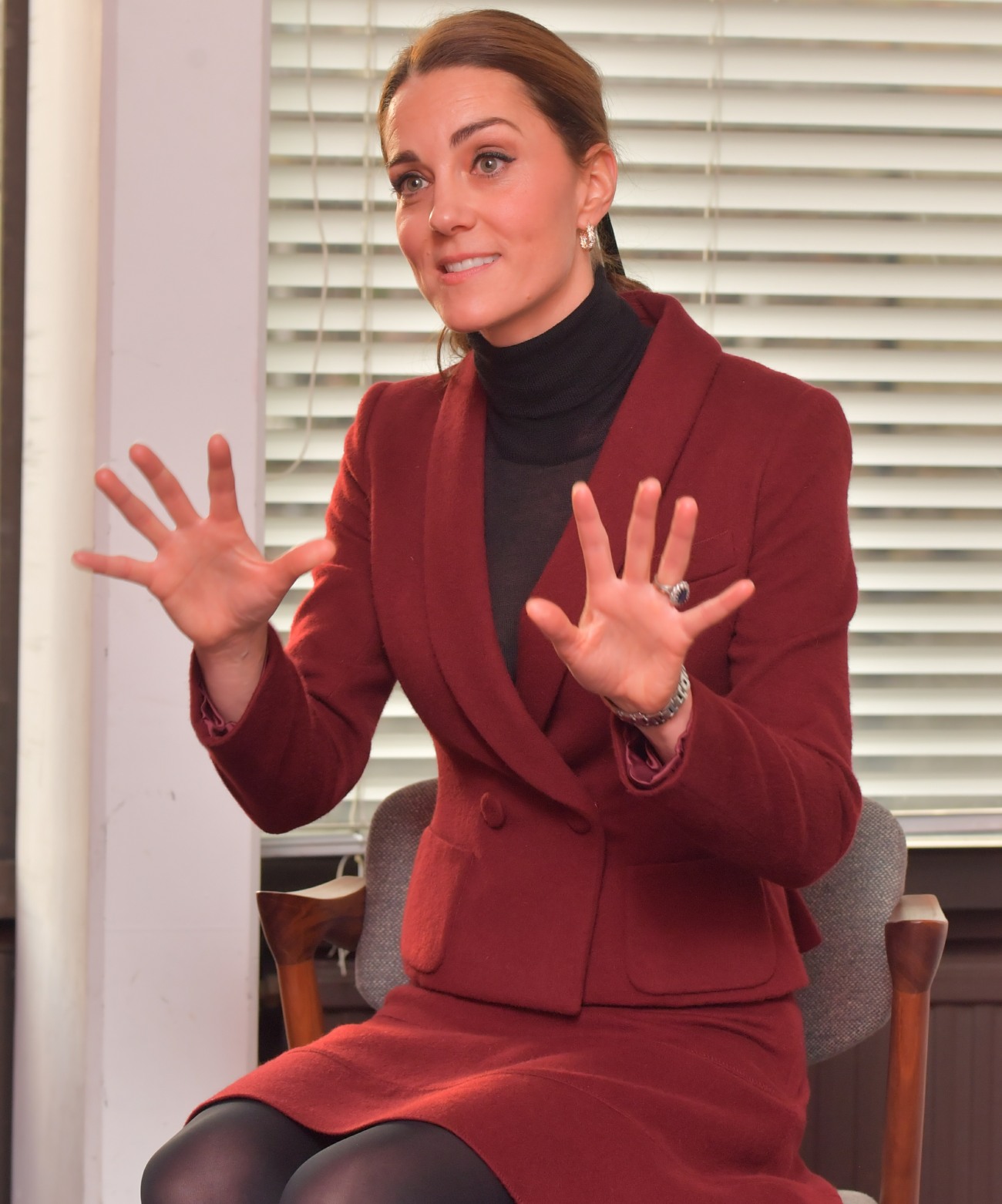 The Duchess of Cambridge visiting a UCL Developmental Neuroscience Lab