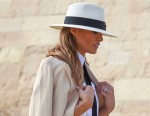 US First Lady Melania Trump in Egypt
