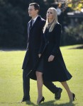 United States President Donald J. Trump and First Lady Melania Trump depart The White House in Washington, DC, headed to Pittsburgh, PA to meet with members of the local Jewish community after a recent shooting at a synagogue