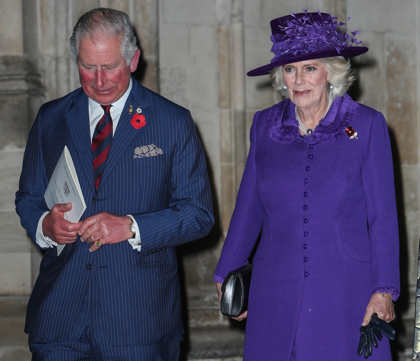 The Royal Family attends a Service to commemorate the Armistice on the centenary of the end of WWI