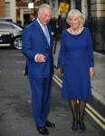 Prince Charles and Camilla, Duchess of Cornwall arrive at Spencer House