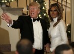 President Donald Trump and First Lady Melania Trump host the Congressional Ball
