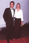 JOHN F KENNEDY JR AND CAROLYN BESSETTE AT 'BRITE NITE WHITNEY' WHITNEY MUSEUM OF AMERICAN ART'S KICK OFF PARTY FOR THE MILLENNIUM IN NEW YORK.PIC: UDV/LFI