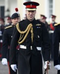 The Duke of Cambridge attends the Sovereign's Parade