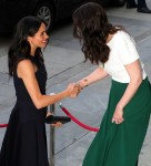 The Duke of Sussex and Duchess of Sussex are met by the Prime Minister of New Zealand