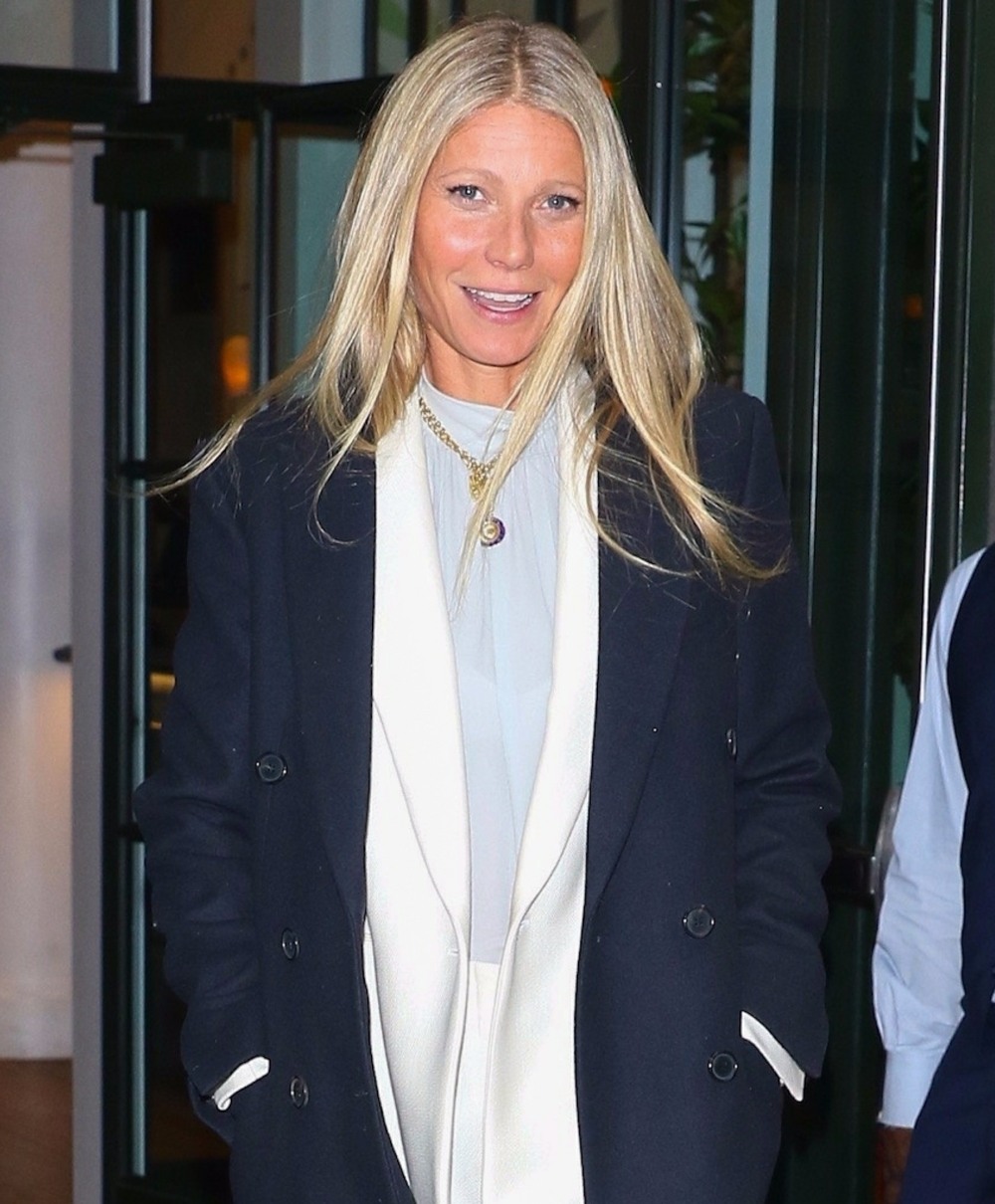 Gwyneth Paltrow heads to 'The Tonight Show Starring Jimmy Fallon' from the Whitby Hotel