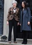 Theresa May meets and greets Prime Minister of New Zealand Jacinda Ardern