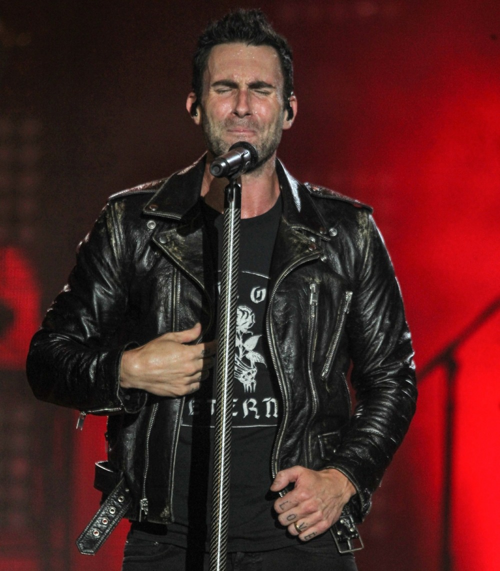 Maroon 5 performs at at Rock in RIo in Rio de Janeiro