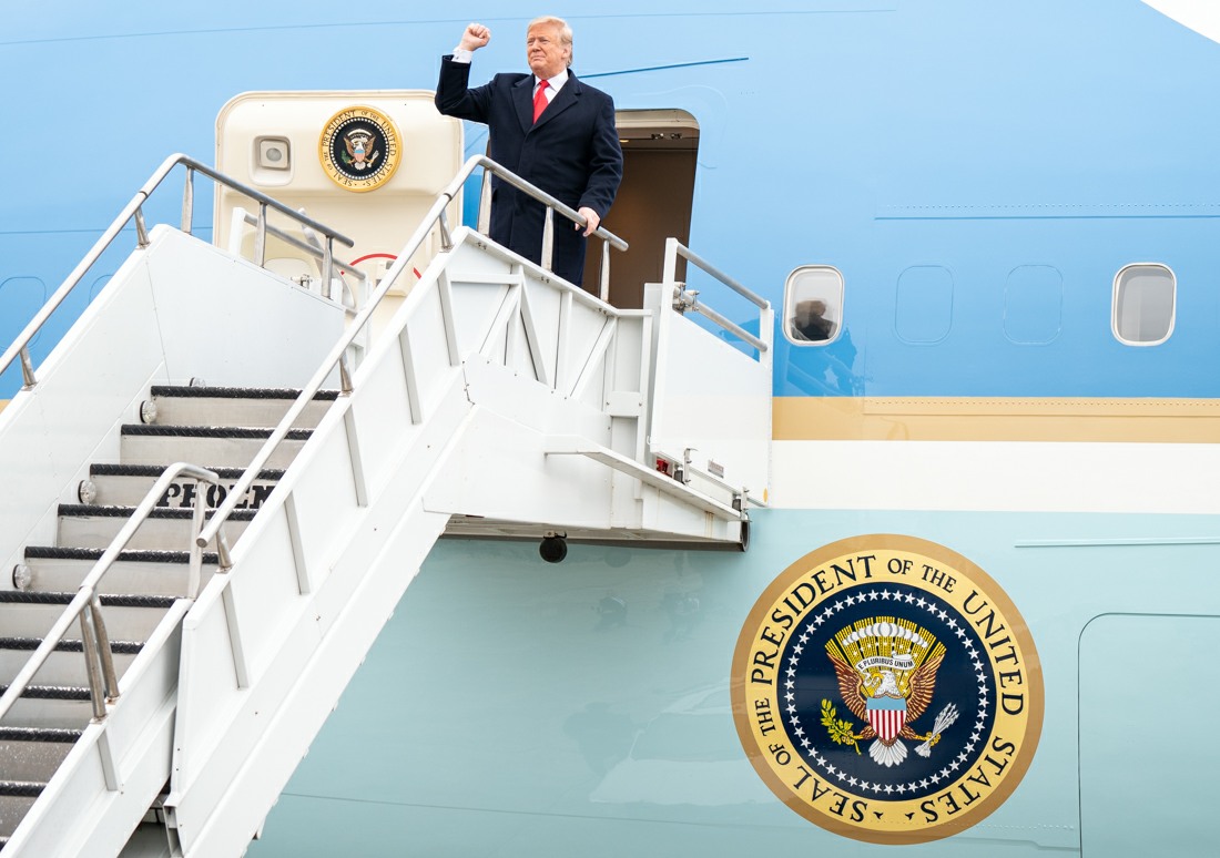 President Trump in New Orleans