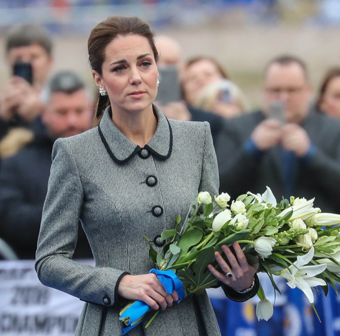 William Kate LCFC flowers