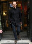 Tom Hiddleston seen leaving radio 2