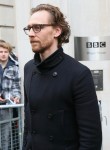 Tom Hiddleston seen leaving radio 2