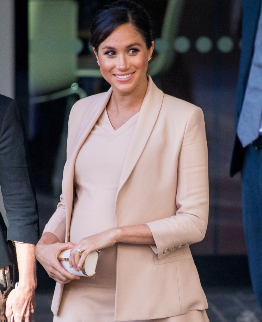 The Duchess of Sussex makes her first visit to the National Theatre