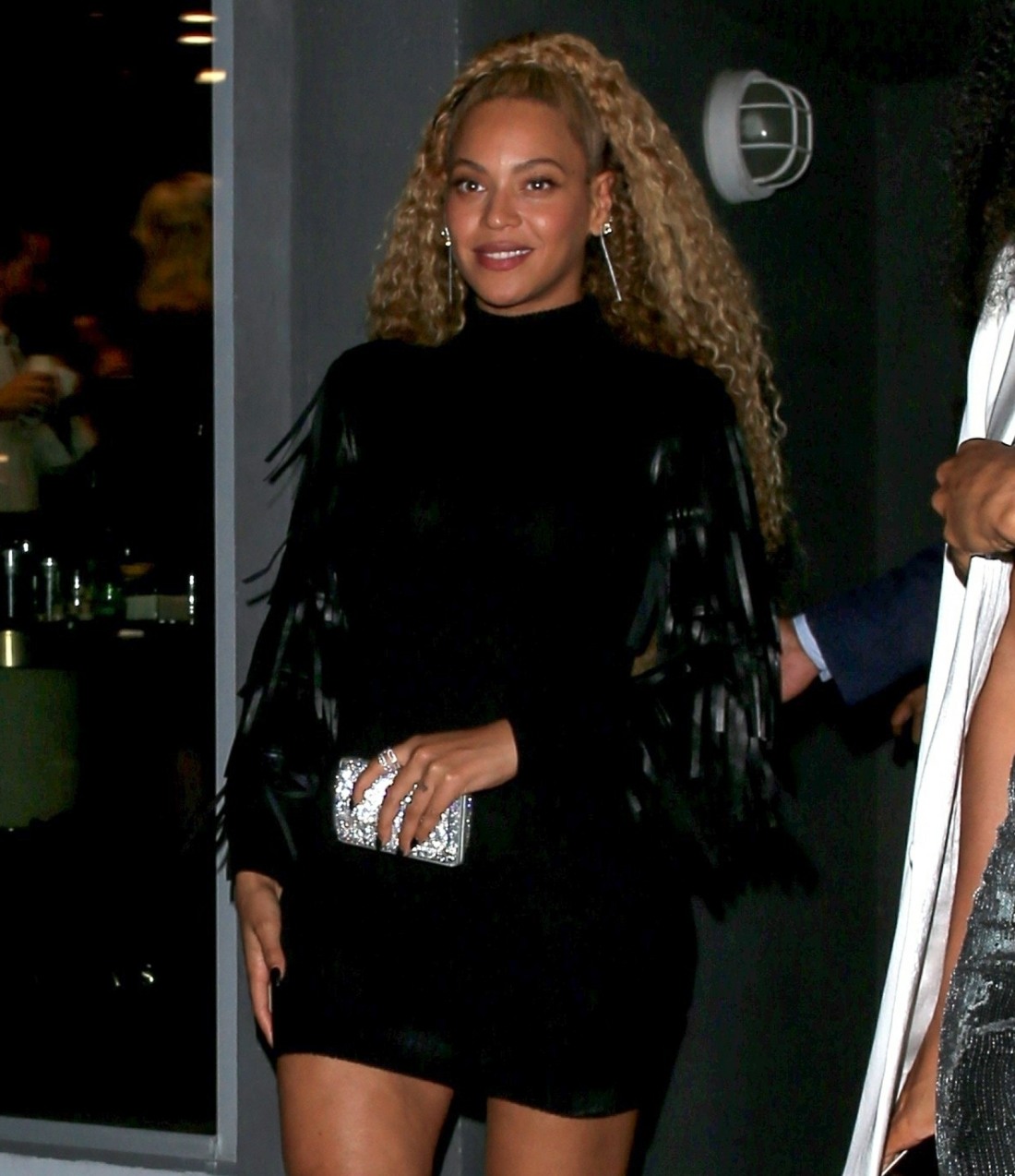 Beyoncé and Kelly Rowland attend the Dundas brand opening in LA