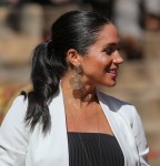 The Duke and Duchess of Sussex visit the Andalusian Gardens