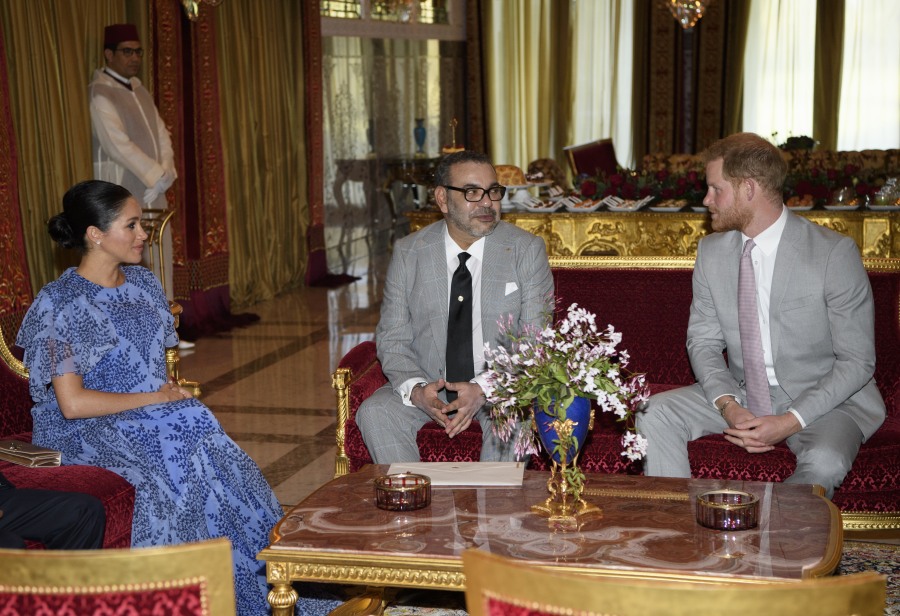 The Duke and Duchess of Sussex in Rabat