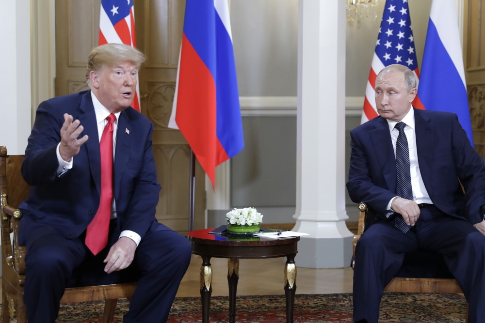 Presidents of Russia and the USA meet in Helsinki