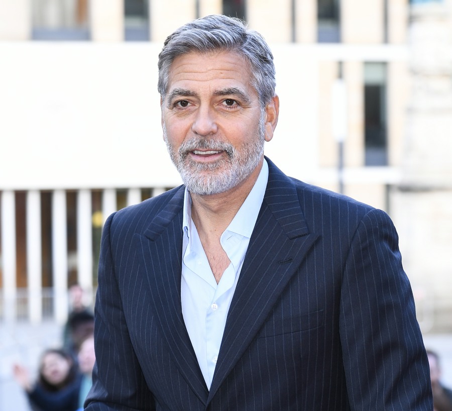 George and Amal Clooney attend postcode lottery gala in Edinburgh