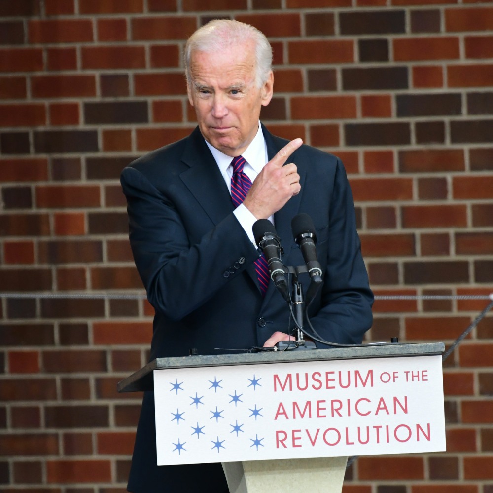 Joe Biden At The Grand Opening Of The Museum Of The American Revolution
