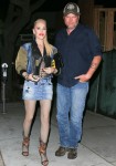 Gwen Stefani and Blake Shelton out for dinner at Craig's