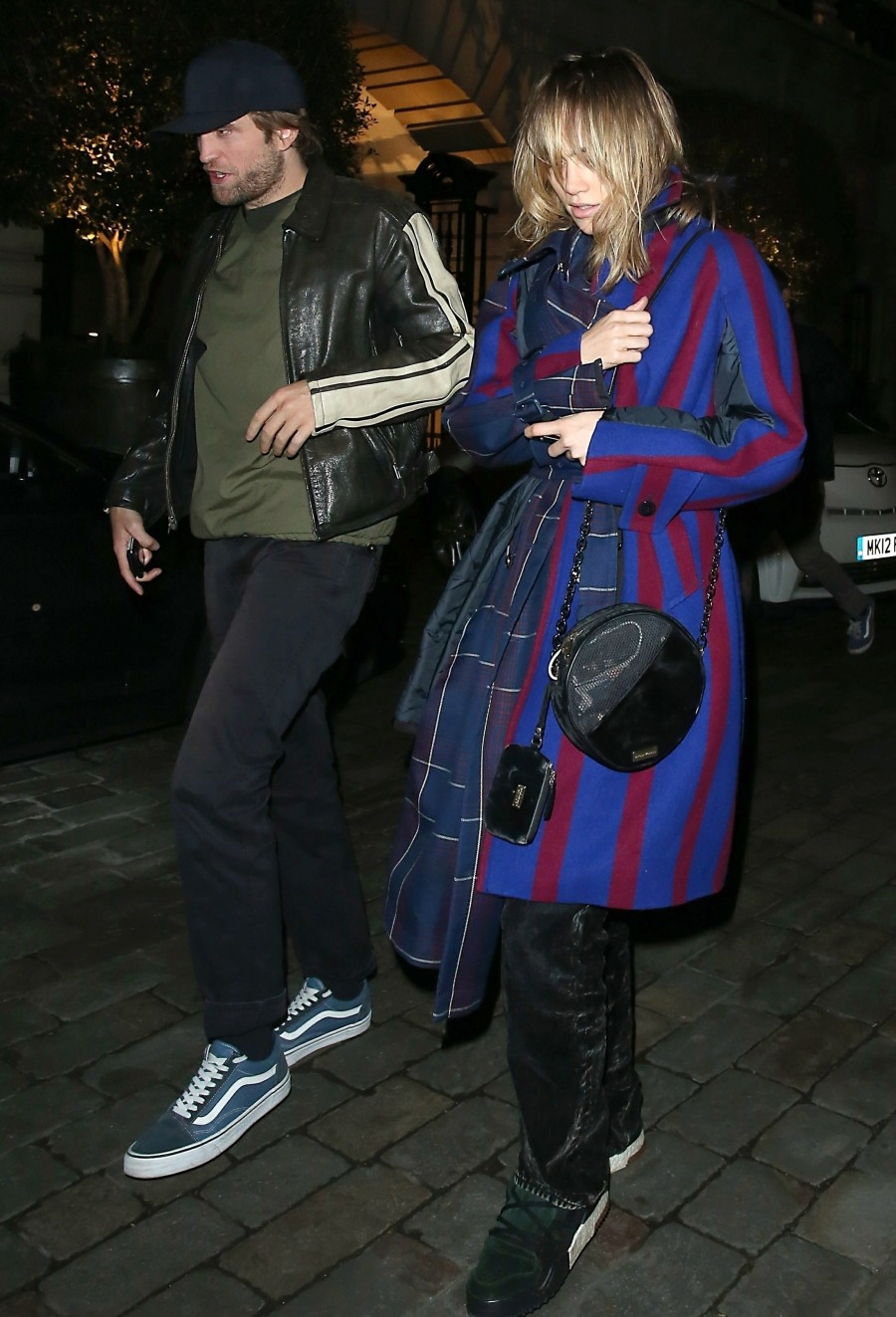 Robert Pattinson and Suki Waterhouse enjoy a rare night out at Chiltern Firehouse in London