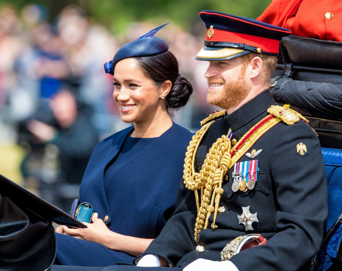 The British Royal Family attends Trooping the Colour Ceremony