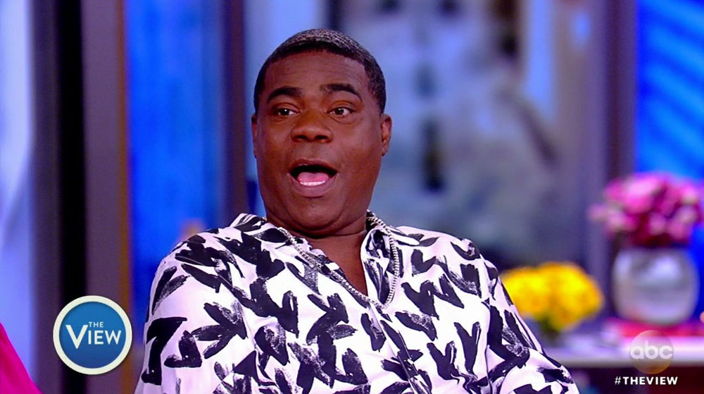 Tracy Morgan during an appearance on ABC's 'The View.'