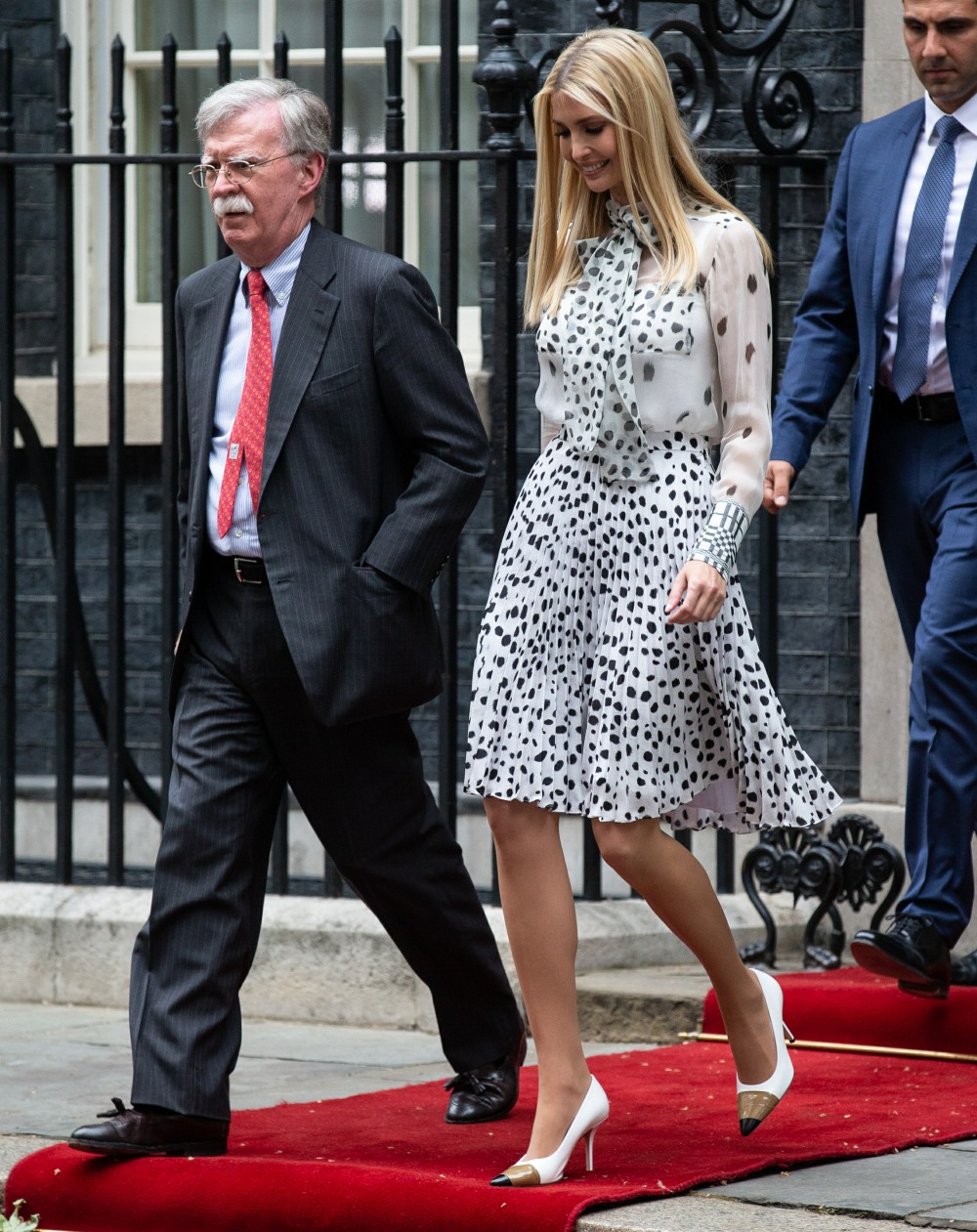 US President Donald Trump and First Lady Melania Trump Arrival at Downing Street