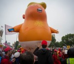 Demonstration against the state visit to the UK by President Donald Trump.